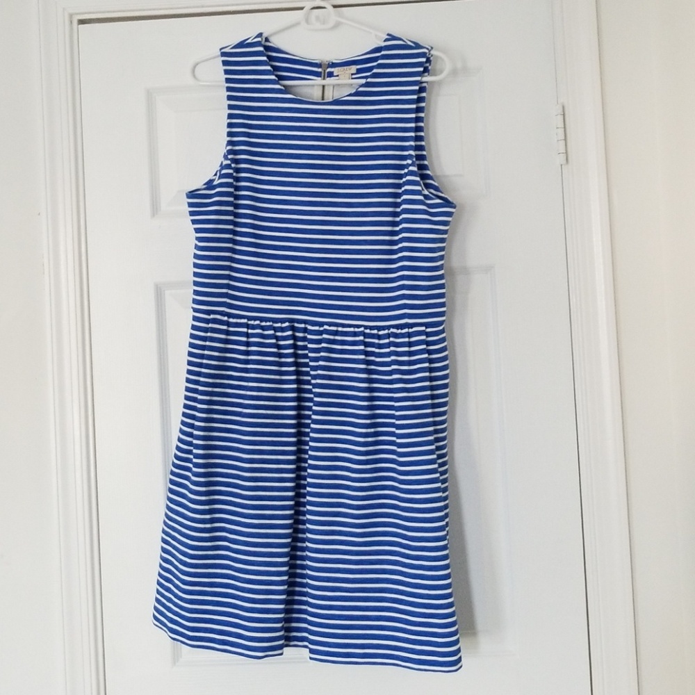 J. Crew sleeveless dress, size large